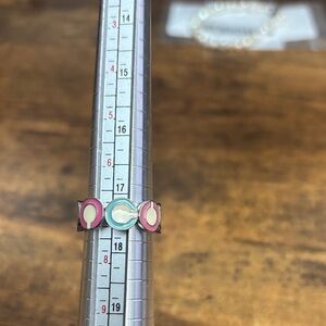 Coach Multi Colored Women's Ring